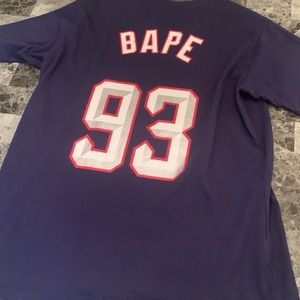 BAPE x Mitchell & Ness Rockets tee